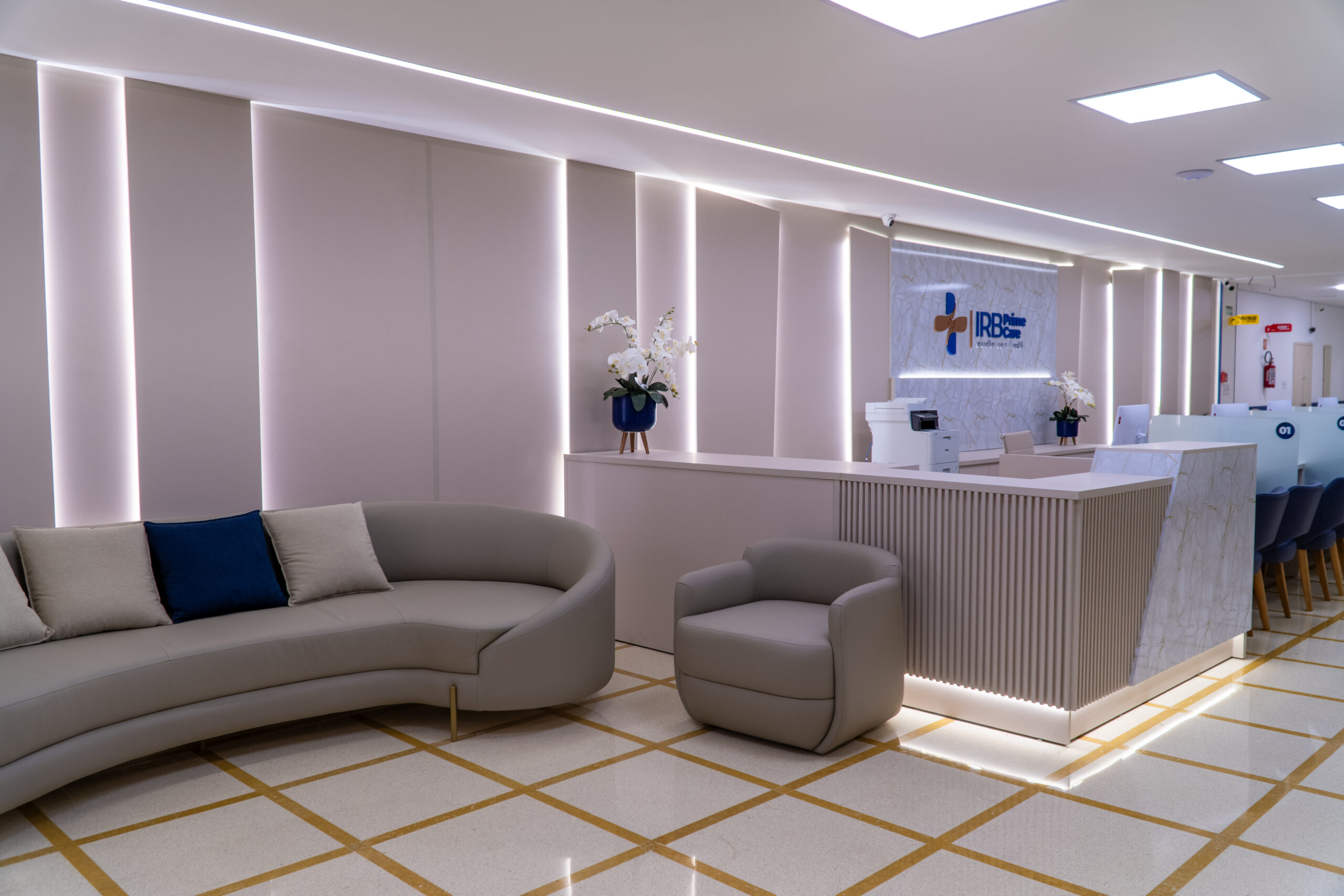 Recepção e estrutura da IRB Prime Care